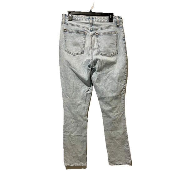 Abercrombie & Fitch The Skinny High Rise Light Denim Jeans Blue 29 8 Curve Love - Picture 2 of 7